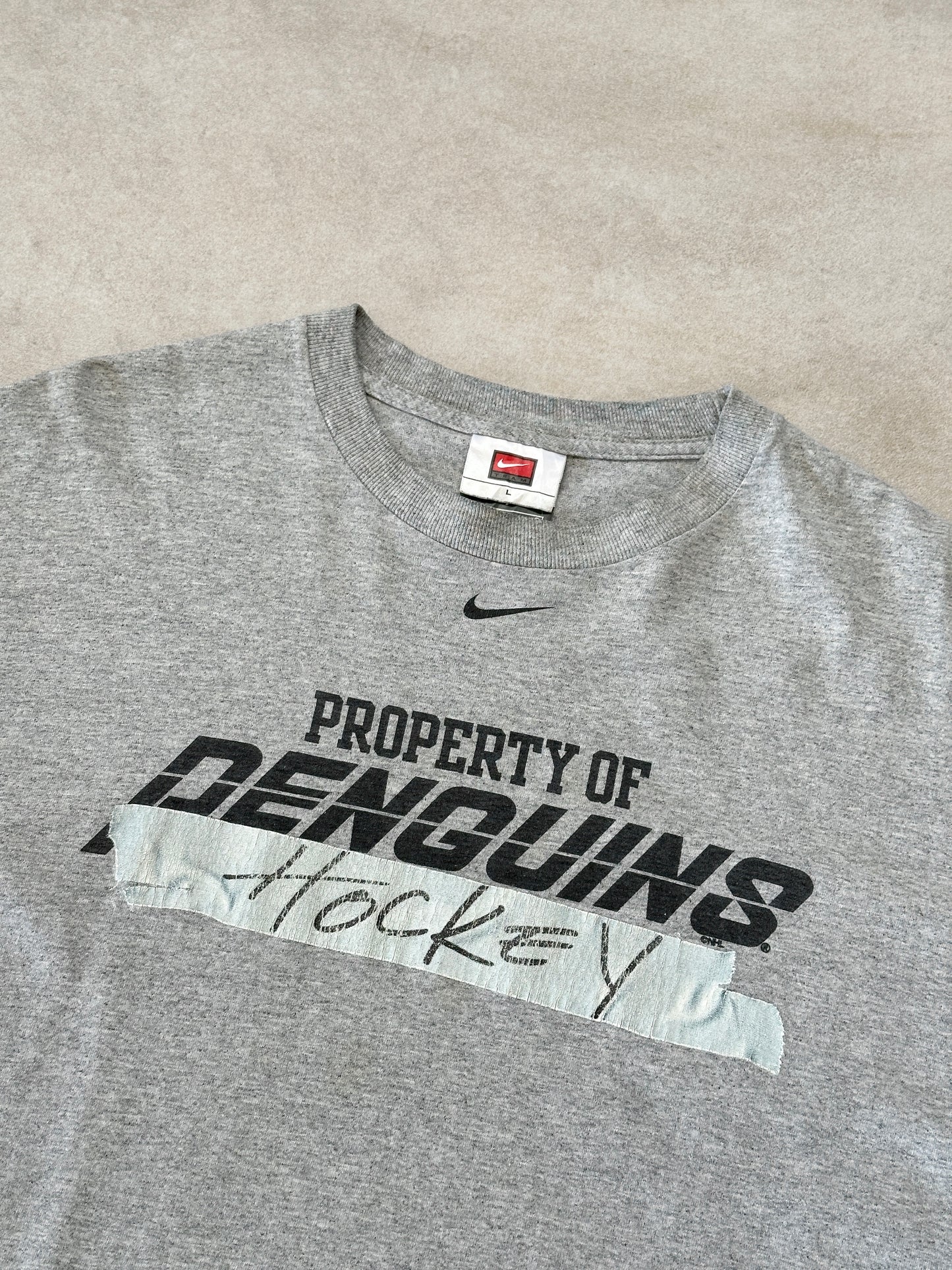 Nike Penguins Hockey T-Shirt (L)