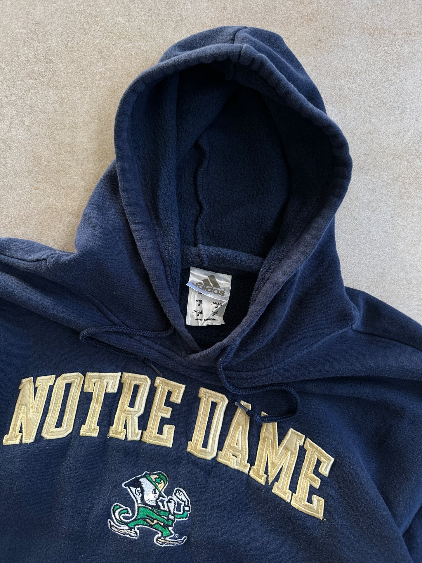 Adidas Norte Dame Hoodie (M)