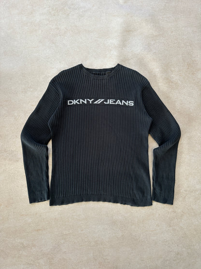 DKNY Jeans Knit Sweatshirt (S-M)