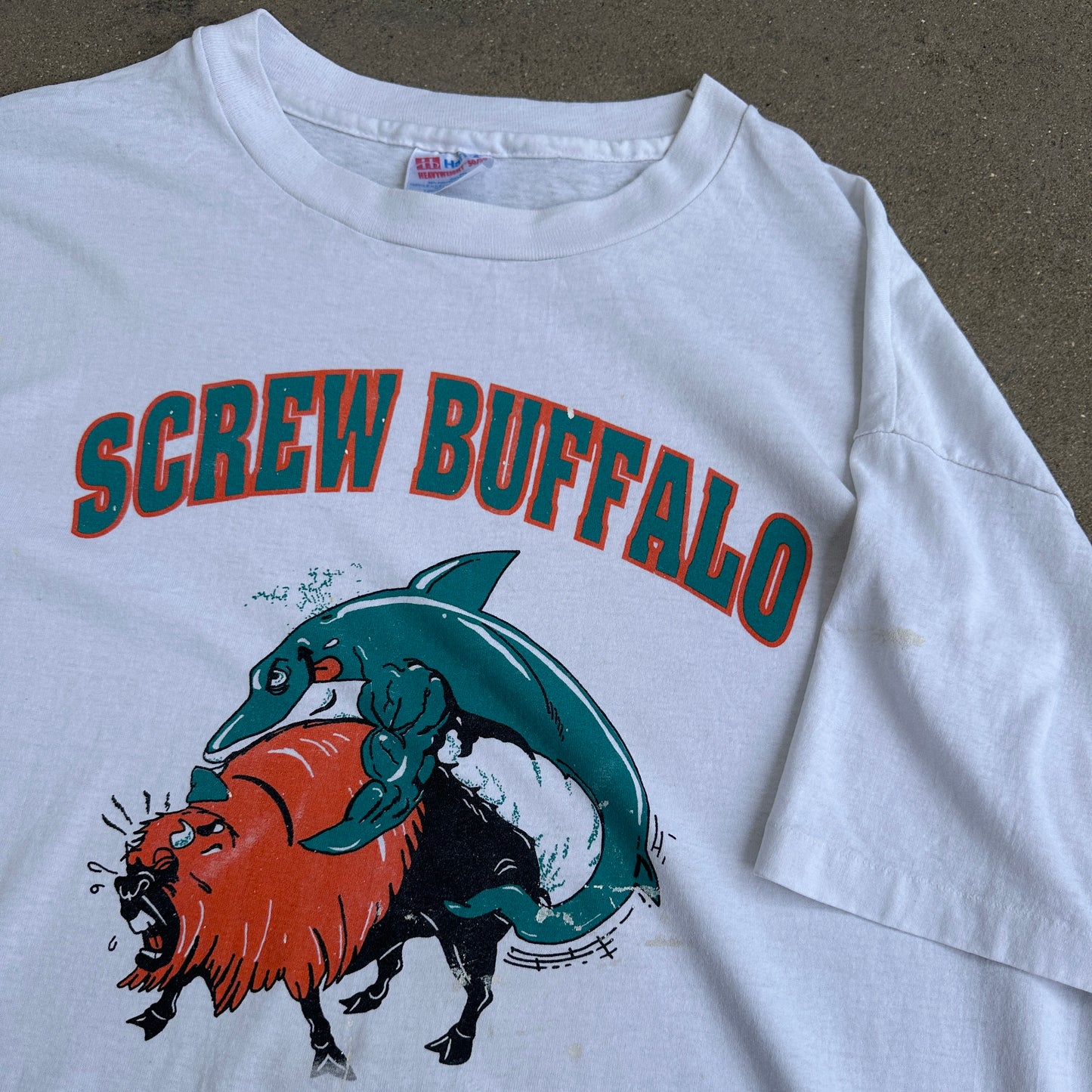 Screw Buffalo Graphic Tee (L)